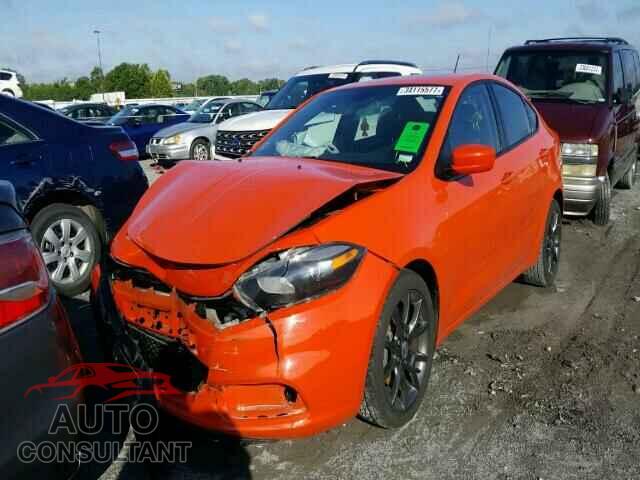 DODGE DART 2015 - 1C3CDFBB3FD404483