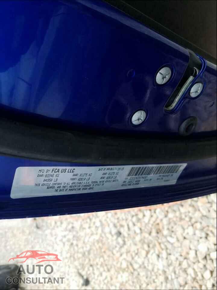 DODGE CHALLENGER 2019 - 2C3CDZAG7KH744263