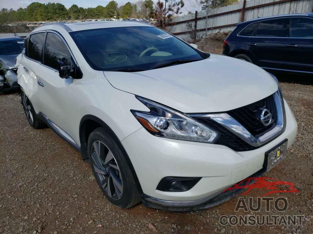 NISSAN MURANO 2018 - 5N1AZ2MH4JN168648