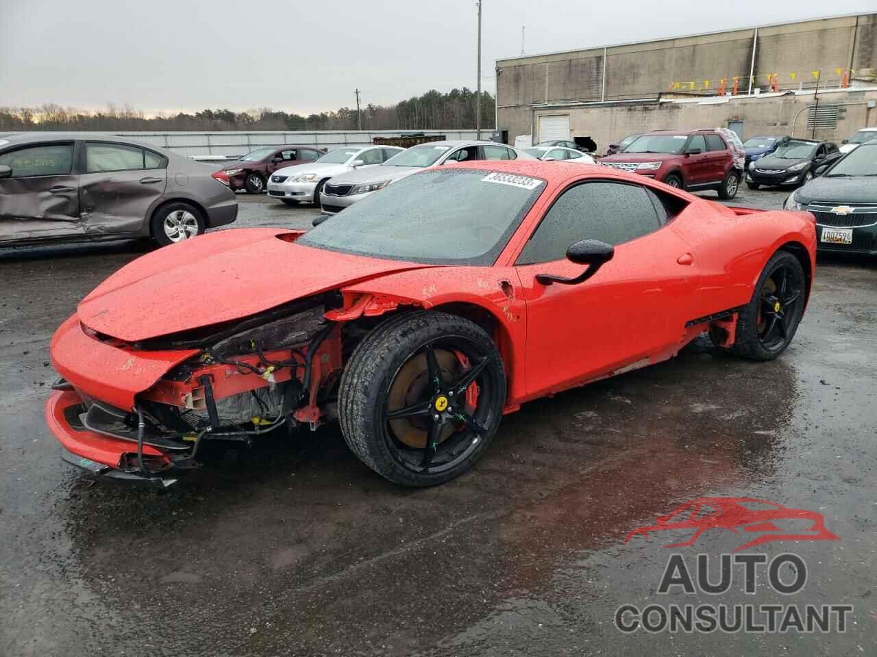 FERRARI ALL MODELS 2010 - ZFF67NFA4A0175115