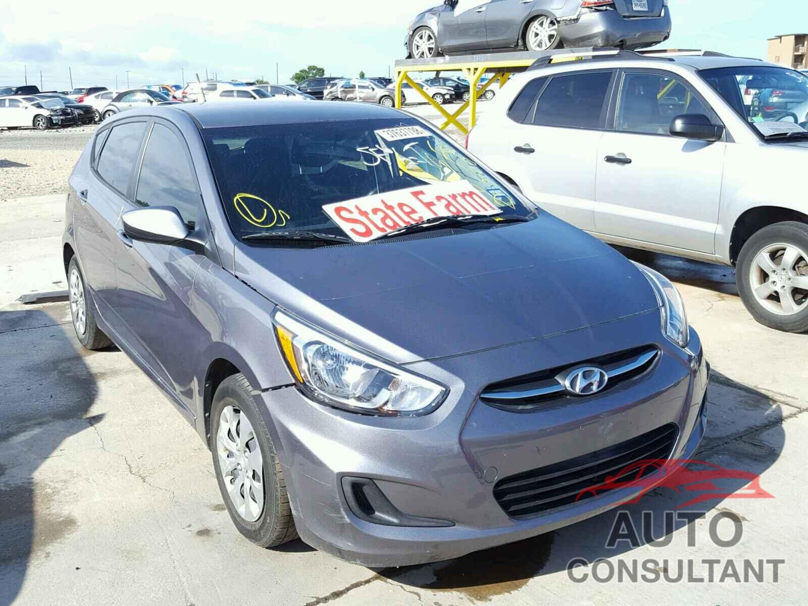 HYUNDAI ACCENT 2015 - KMHCT5AE3FU233735