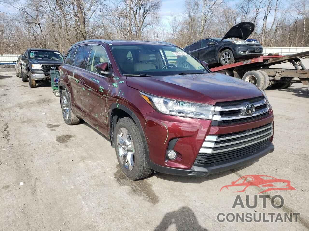 TOYOTA HIGHLANDER 2017 - 5TDDZRFH0HS454430