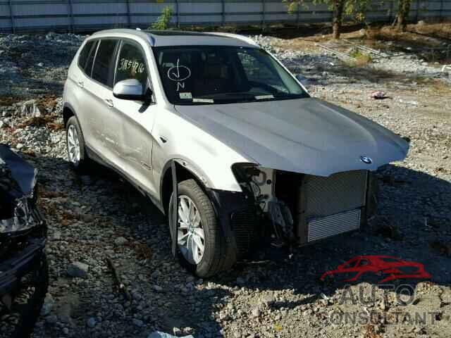 BMW X3 2016 - 5UXWX9C59G0D94837