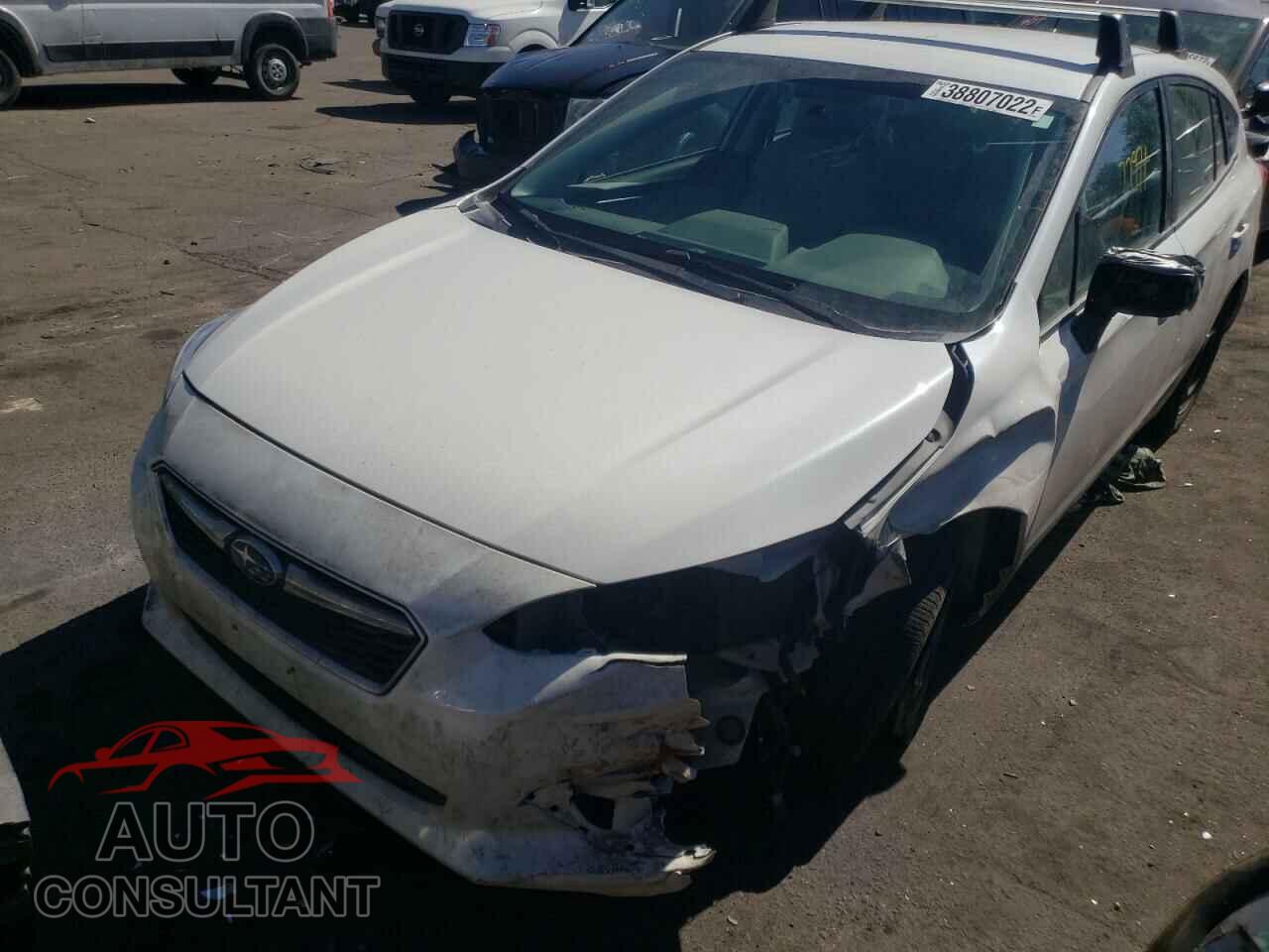 SUBARU IMPREZA 2019 - 4S3GTAB62K3722116