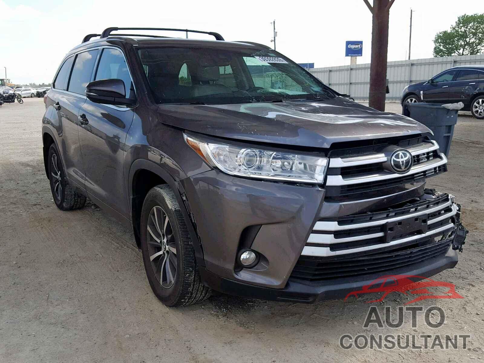 TOYOTA HIGHLANDER 2017 - 5TDJZRFH5HS426481