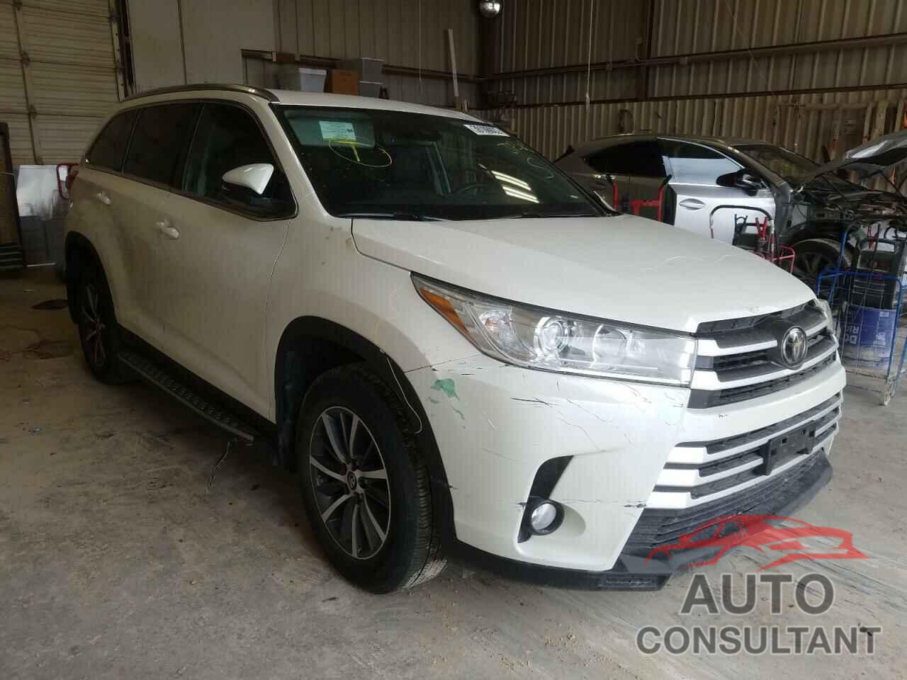 TOYOTA HIGHLANDER 2019 - 5TDKZRFH4KS561043