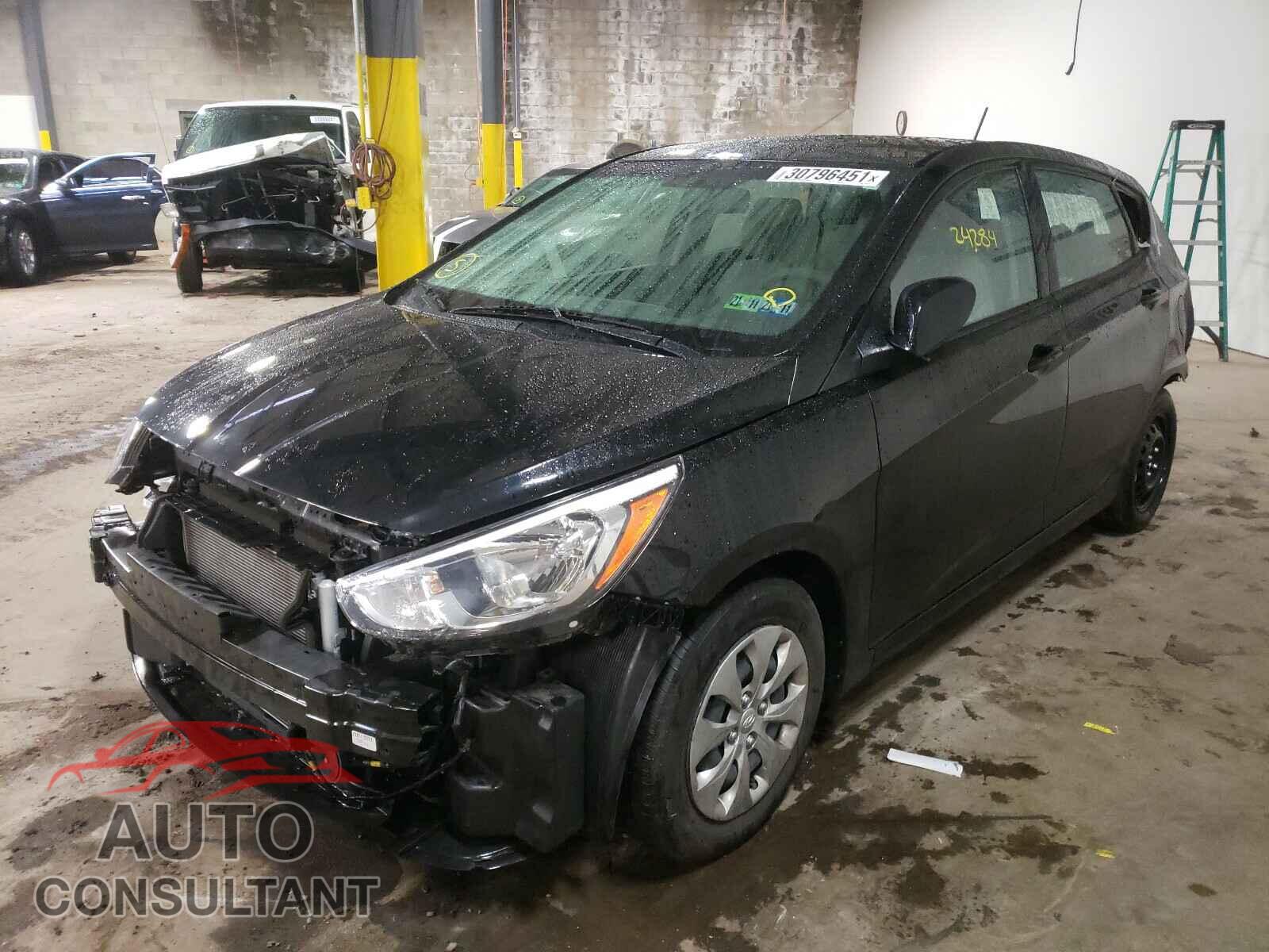 HYUNDAI ACCENT 2017 - KMHCT5AE4HU362196