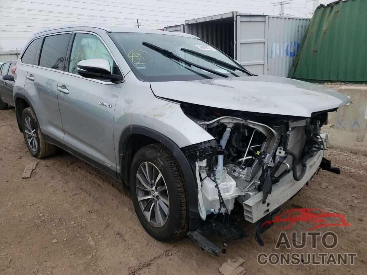 TOYOTA HIGHLANDER 2019 - 5TDJGRFH3KS064308