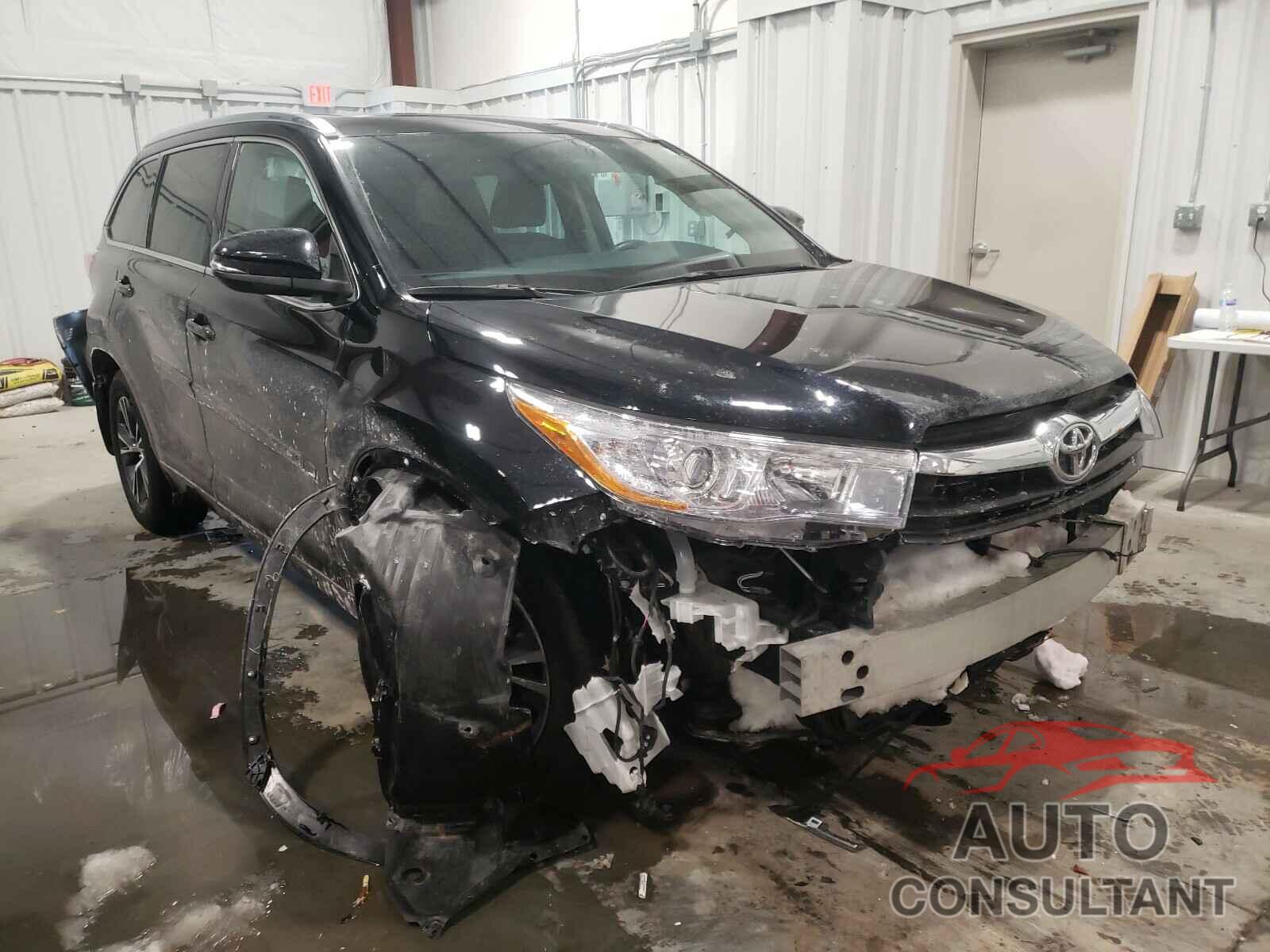 TOYOTA HIGHLANDER 2016 - 5TDJKRFH5GS234707