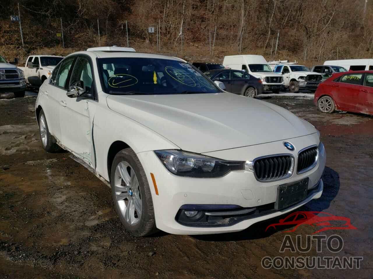 BMW 3 SERIES 2017 - WBA8D9G31HNU61750