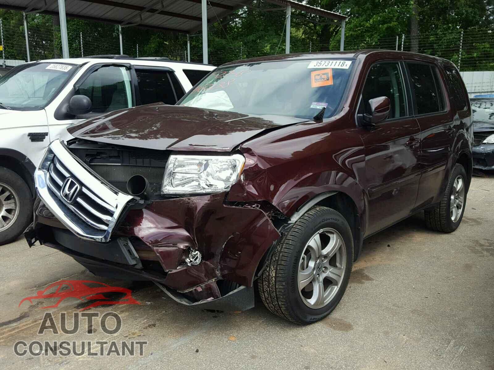 HONDA PILOT EXL 2015 - 5FNYF4H54FB060138
