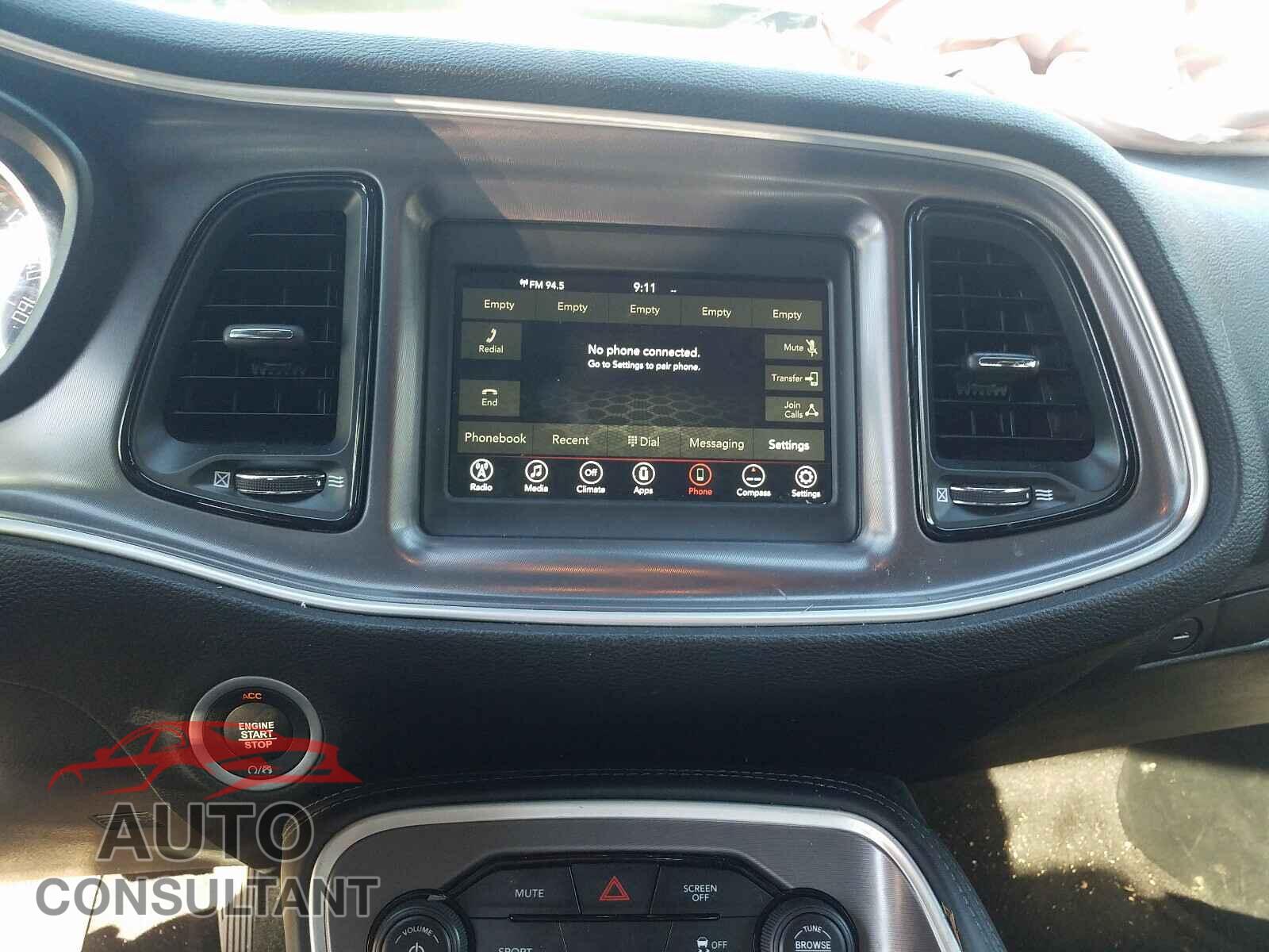 DODGE CHALLENGER 2019 - 2C3CDZAGXKH751241