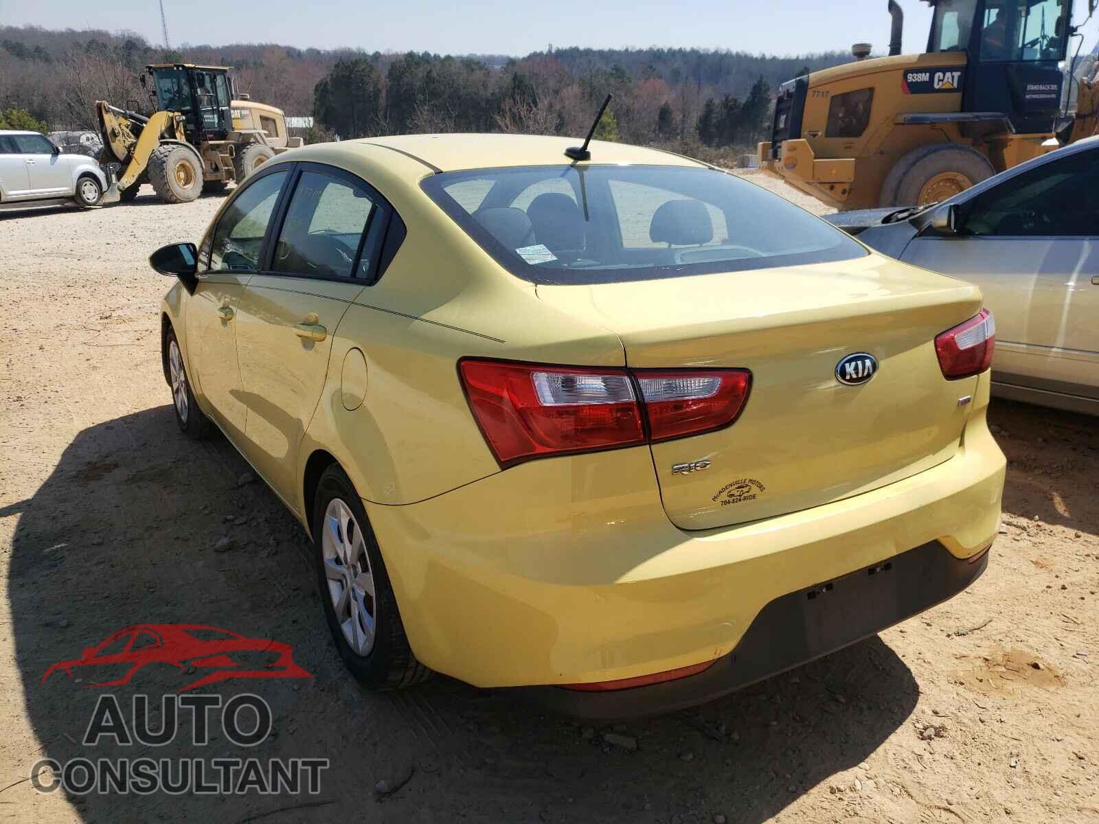KIA RIO 2016 - KNADM4A34G6544186