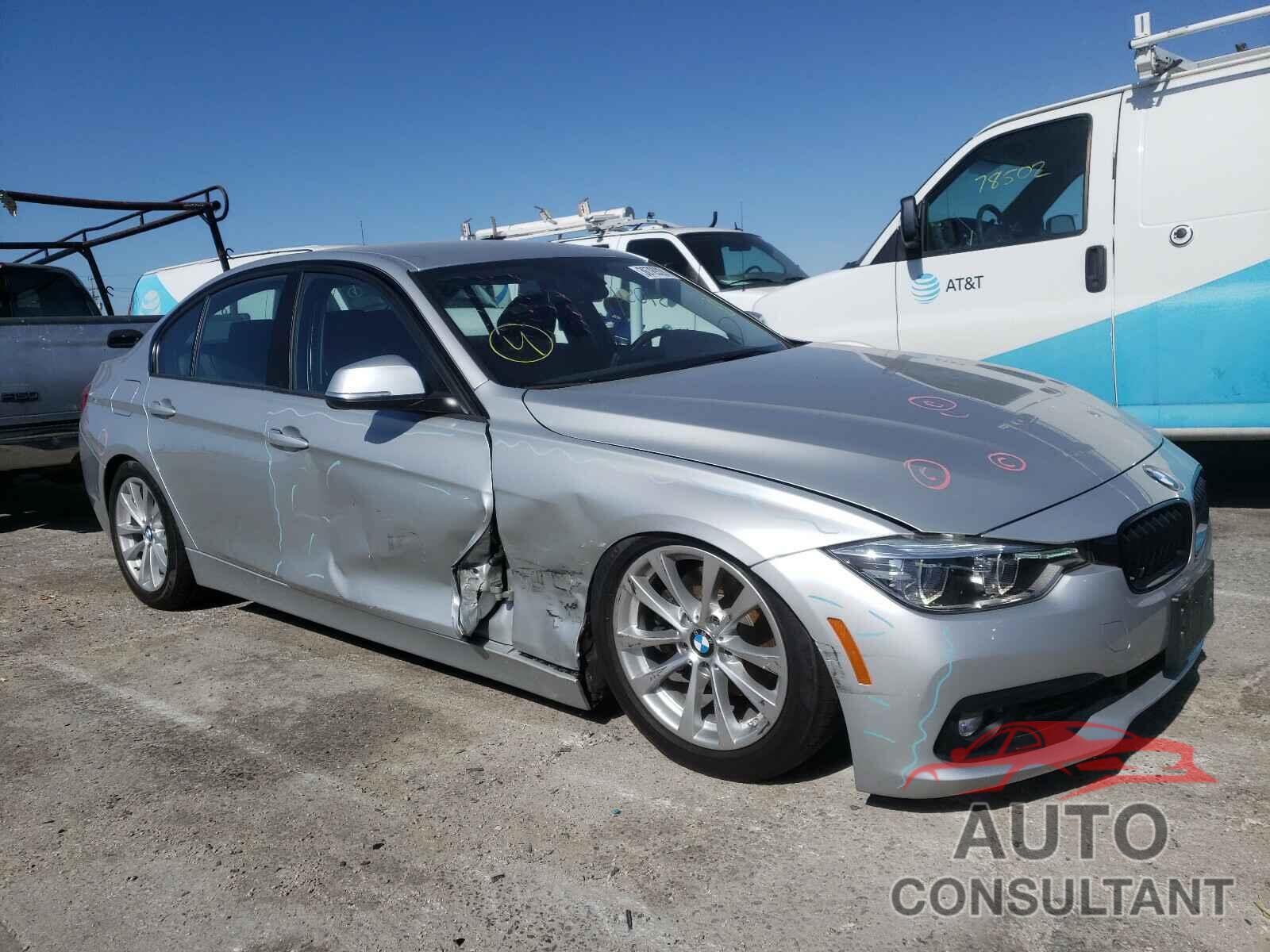 BMW 3 SERIES 2018 - WBA8A9C57JAH14473