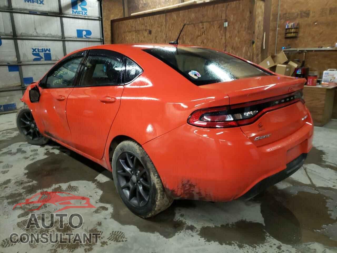 DODGE DART 2016 - 1C3CDFBBXGD701851