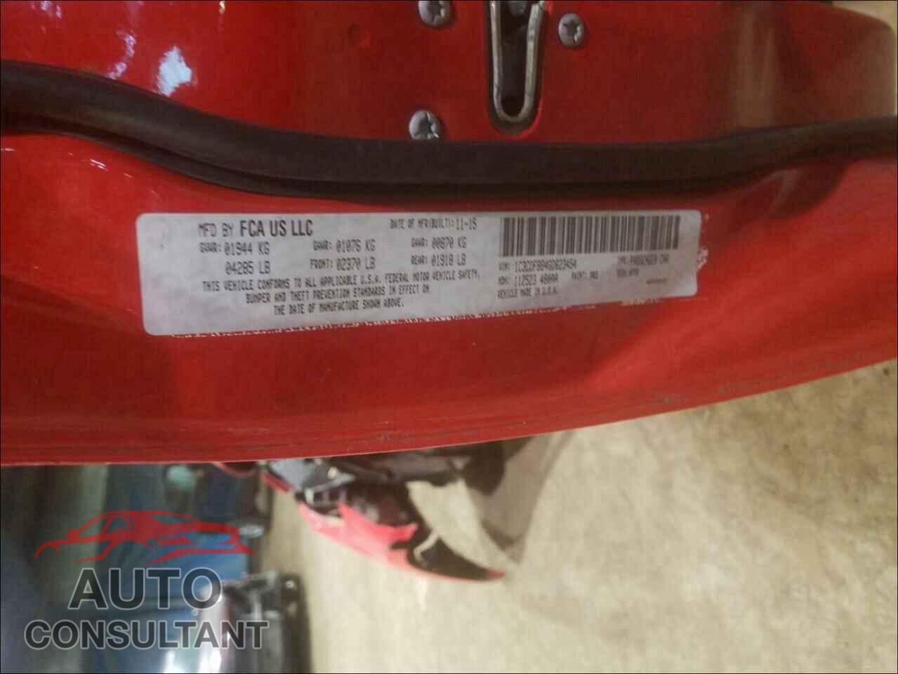 DODGE DART 2016 - 1C3CDFBB4GD623454