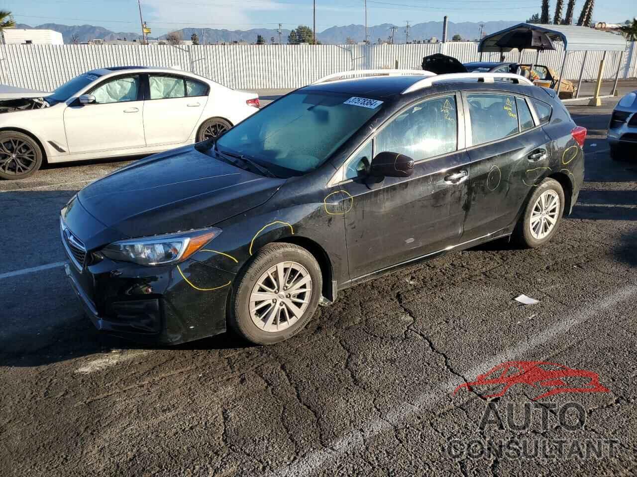 SUBARU IMPREZA 2018 - 4S3GTAB68J3714455