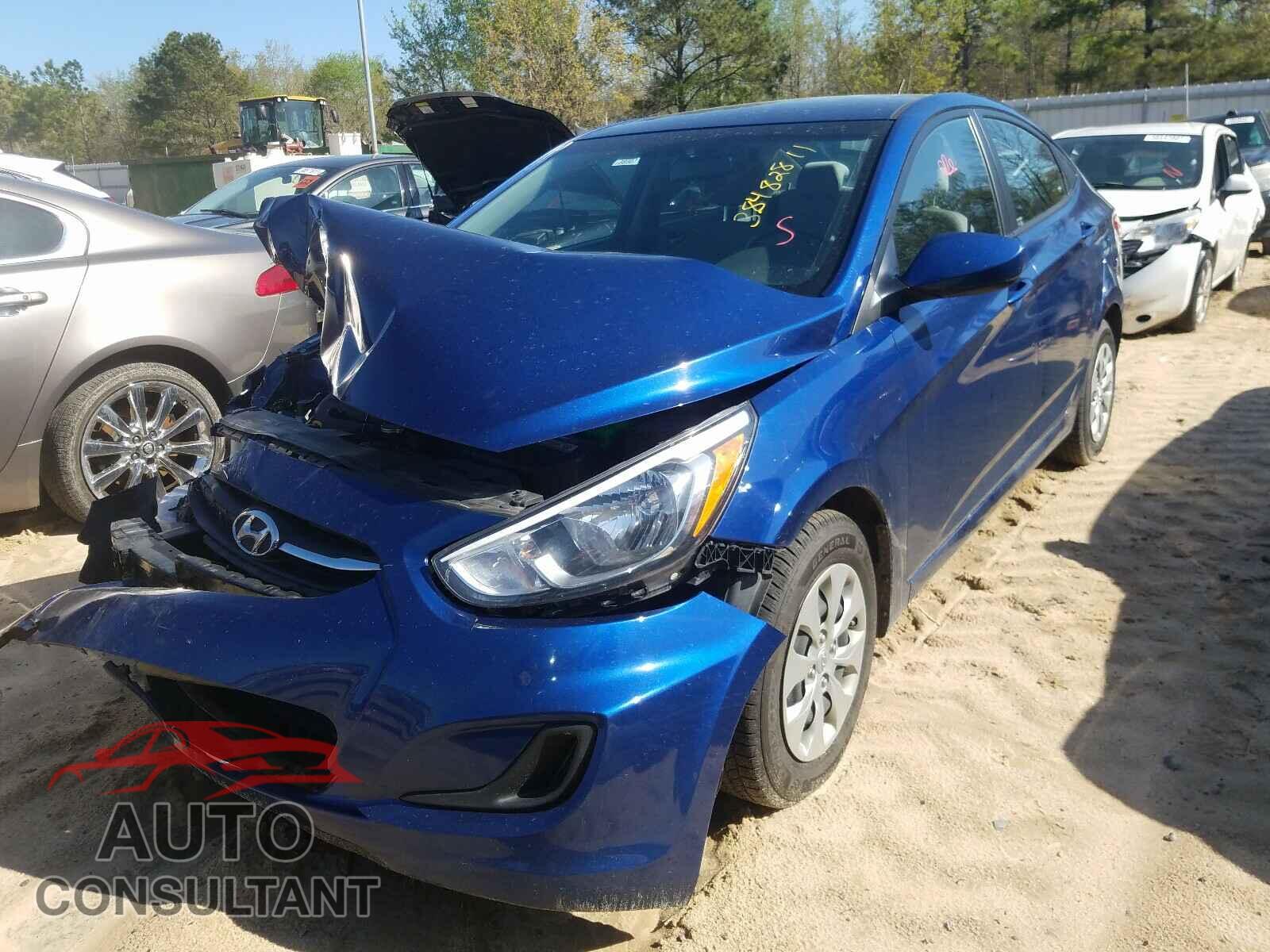 HYUNDAI ACCENT 2016 - KMHCT4AE1GU962425