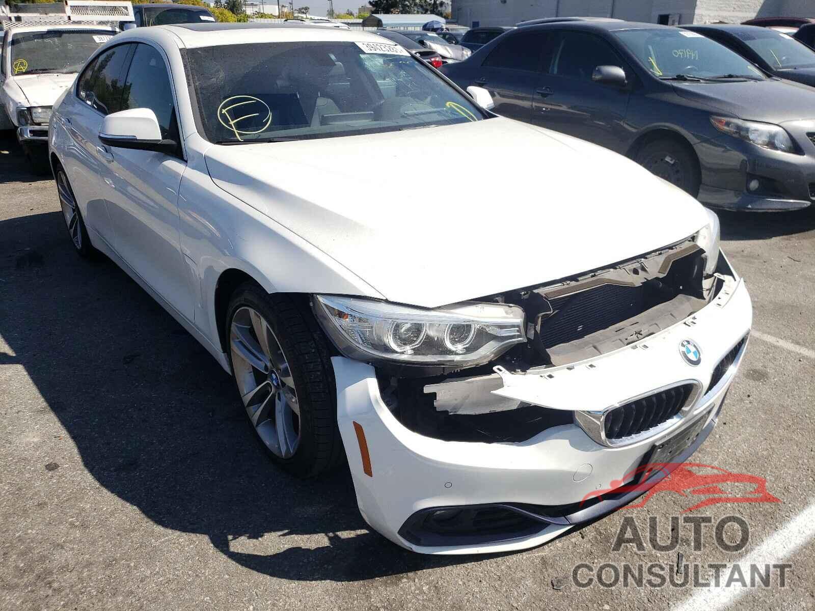 BMW 4 SERIES 2016 - WBA4A9C52GGL87742