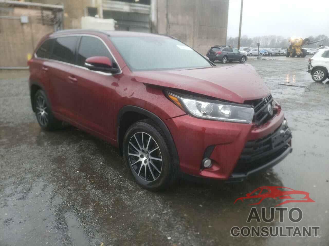 TOYOTA HIGHLANDER 2017 - 5TDJZRFH0HS363287
