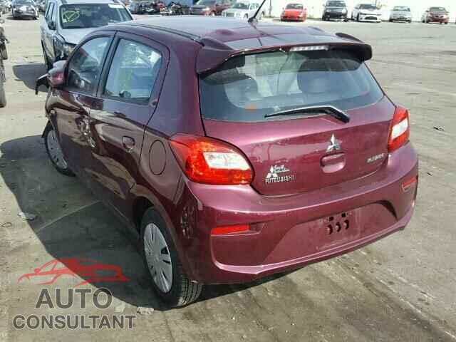 MITSUBISHI MIRAGE 2017 - ML32A3HJXHH015609