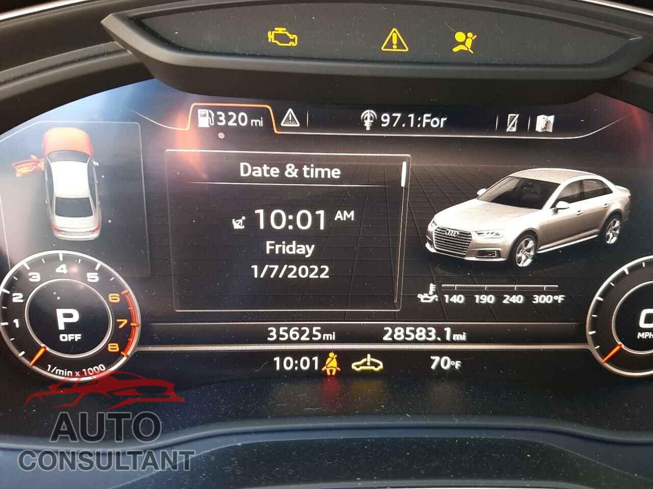 AUDI A4 2017 - 5YJ3E1EB4JF074653