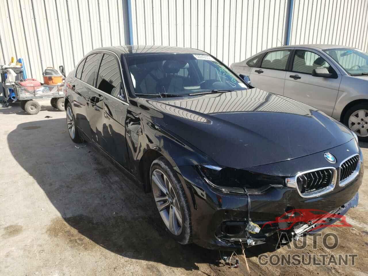 BMW 3 SERIES 2017 - WBA8B9G38HNU56471