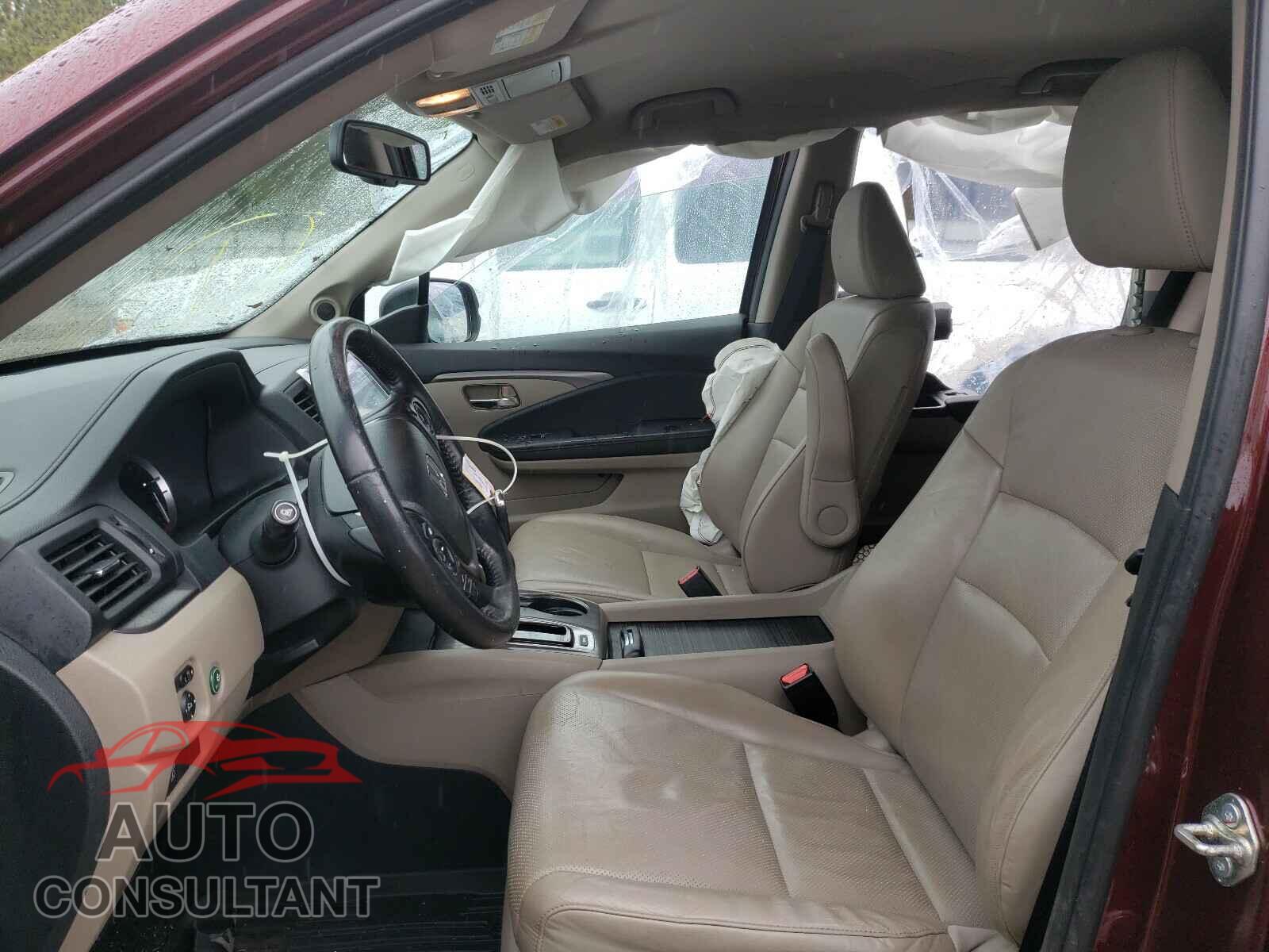 HONDA RIDGELINE 2017 - 5FPYK2F64HB008465