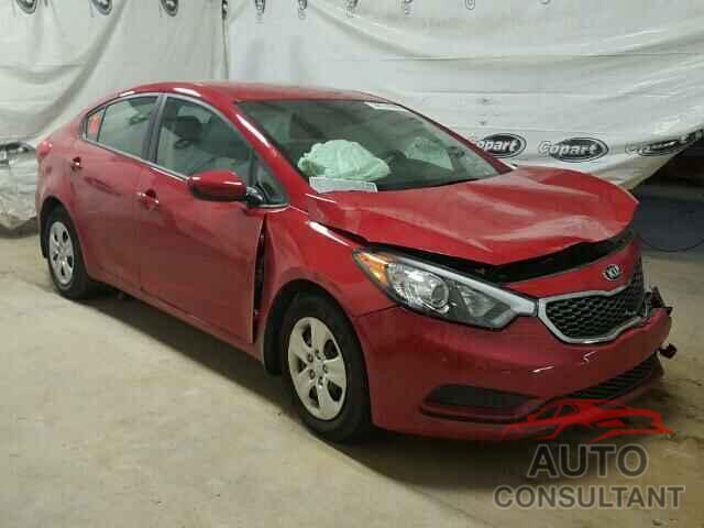 KIA FORTE 2016 - KNAFK4A65G5600845