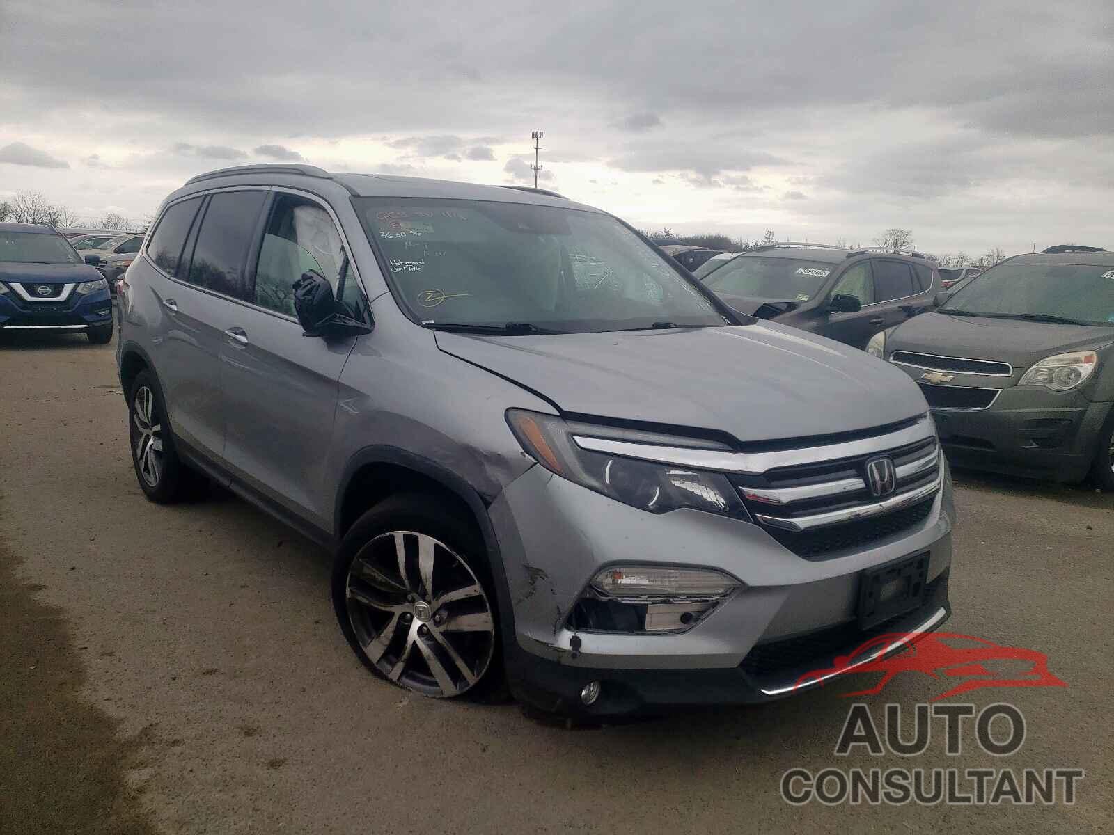 HONDA PILOT 2017 - 5FNYF5H93HB009757