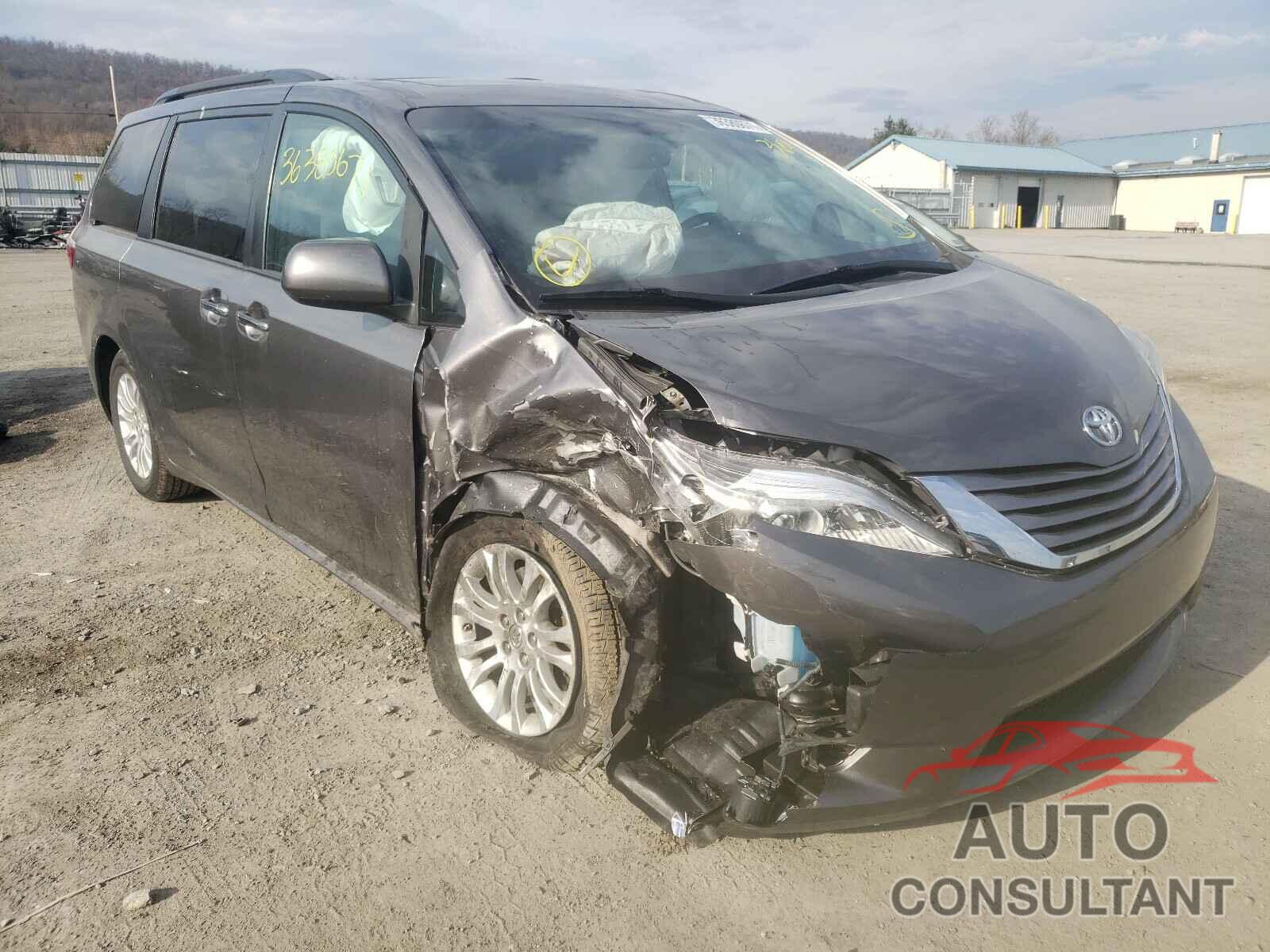 TOYOTA SIENNA 2017 - 5TDYZ3DC9HS798912