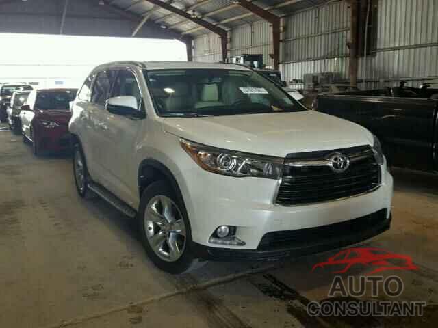 TOYOTA HIGHLANDER 2015 - 5TDYKRFH5FS108814