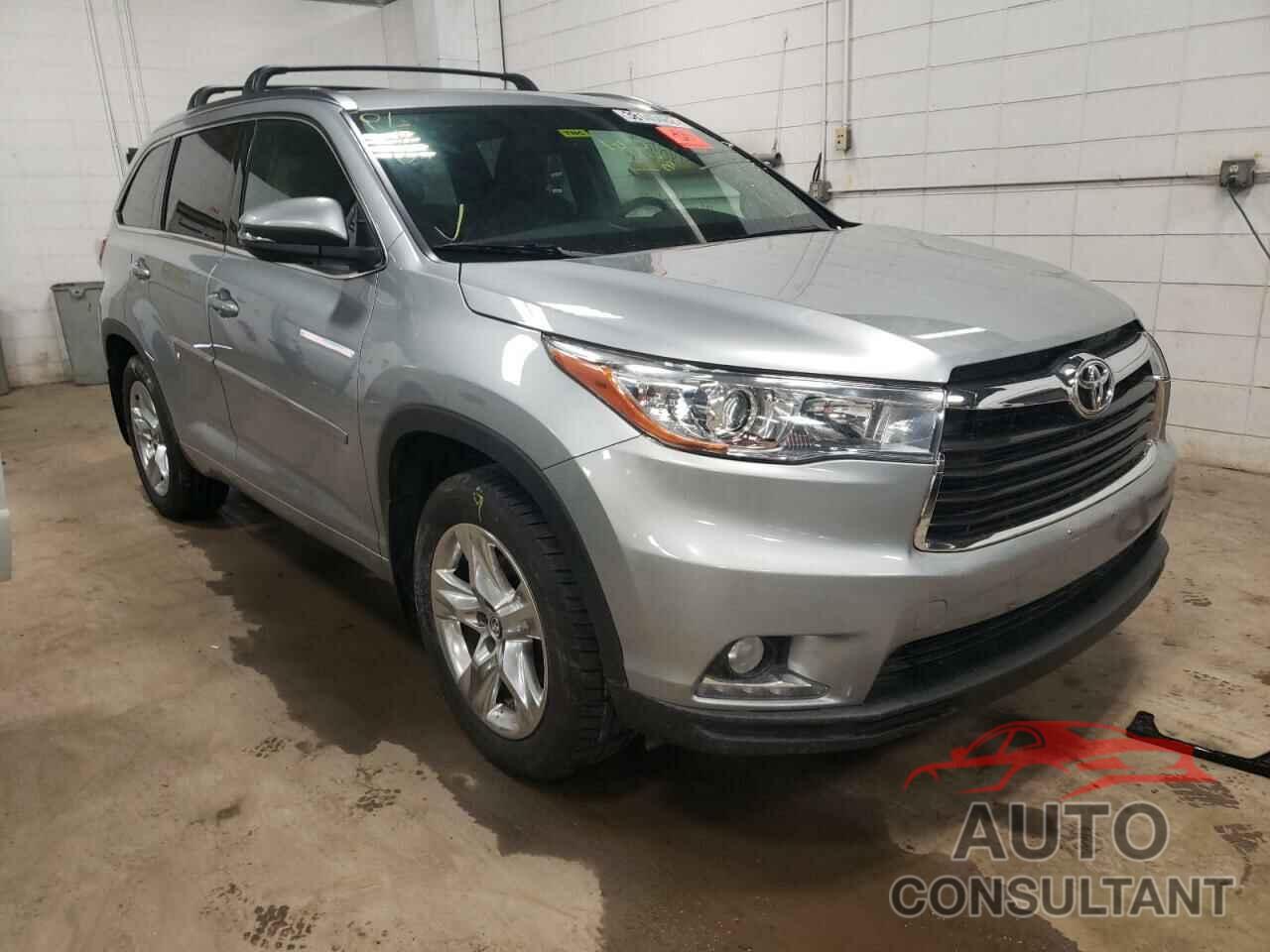 TOYOTA HIGHLANDER 2016 - 5TDDKRFH3GS269842