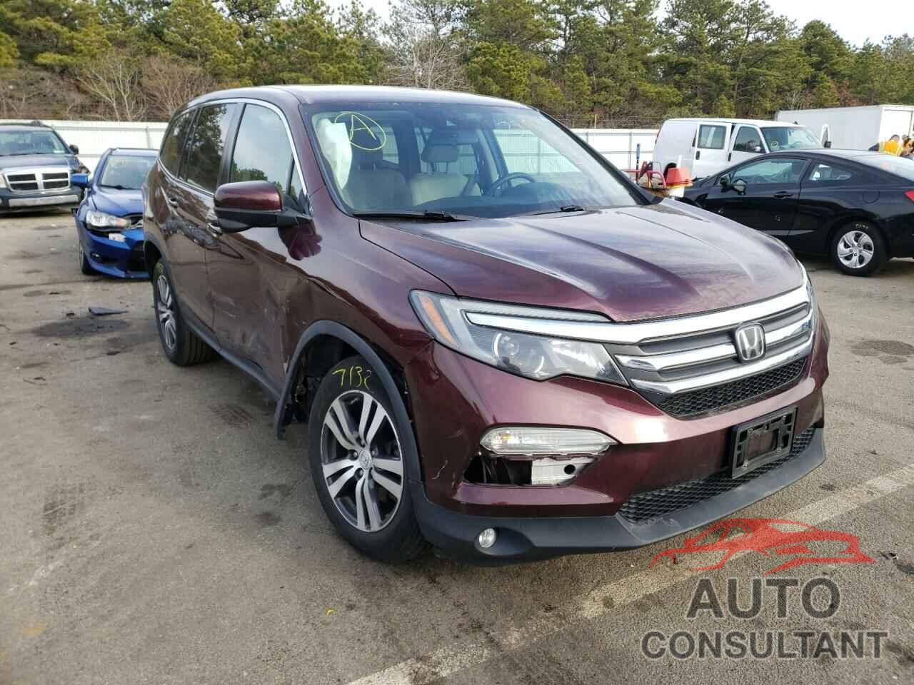 HONDA PILOT 2016 - 5FNYF6H4XGB011210