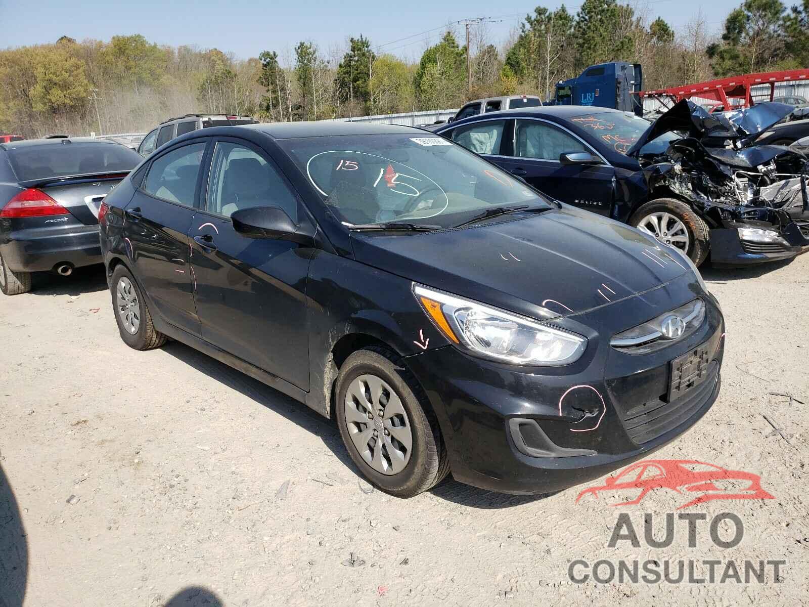 HYUNDAI ACCENT 2017 - KMHCT4AE1HU358763