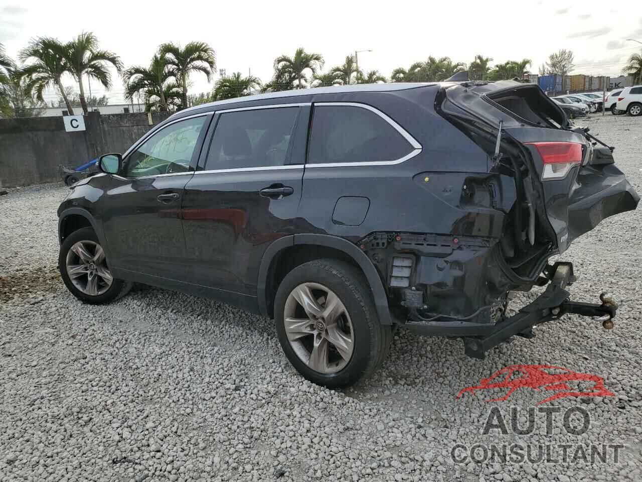 TOYOTA HIGHLANDER 2017 - 5TDYZRFH3HS190573