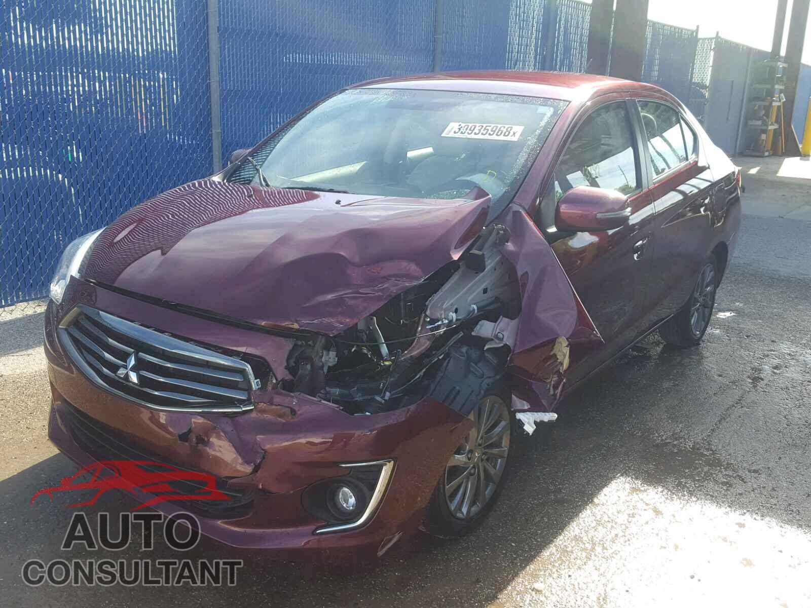 MITSUBISHI MIRAGE 2017 - ML32F4FJ5HHF15044