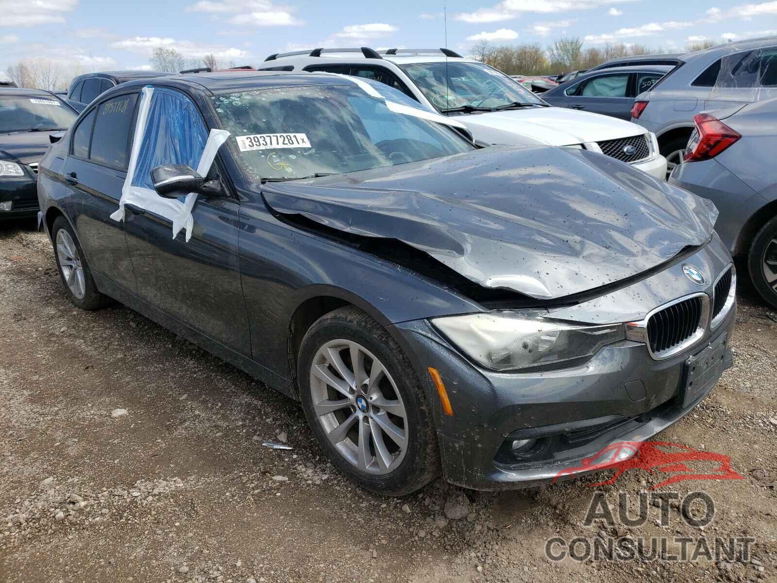 BMW 3 SERIES 2016 - WBA8E5G55GNU19491