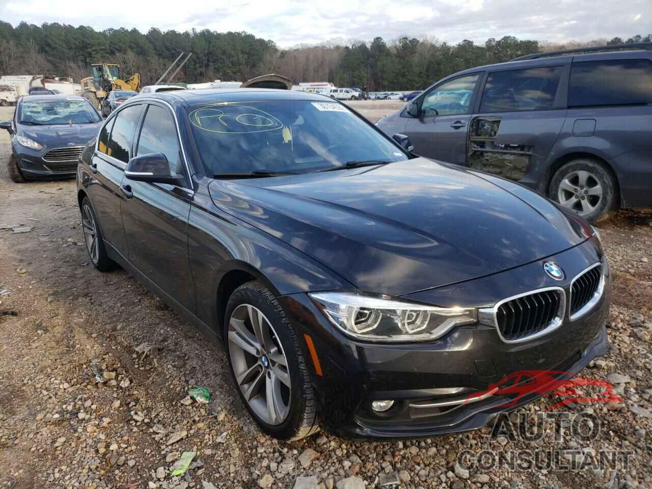 BMW 3 SERIES 2017 - WBA8B9G51HNU49959