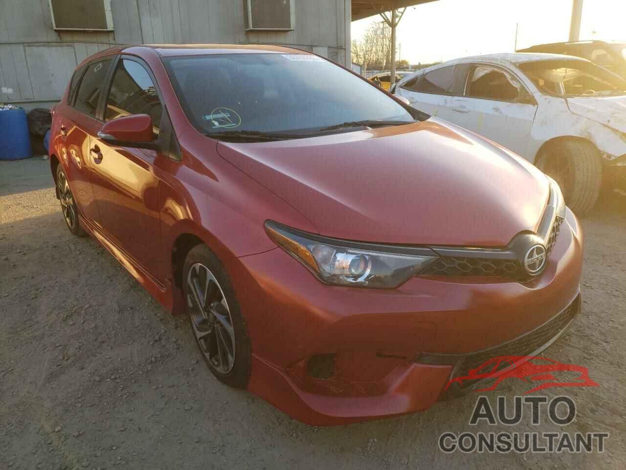 TOYOTA SCION 2016 - JTNKARJE4GJ505723