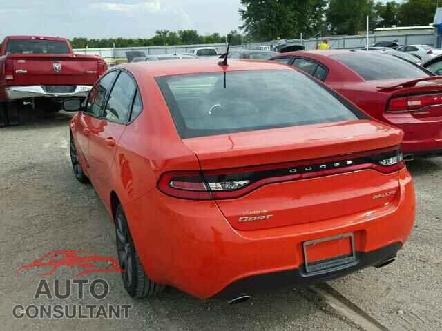 DODGE DART 2015 - 1C3CDFBB9FD410739