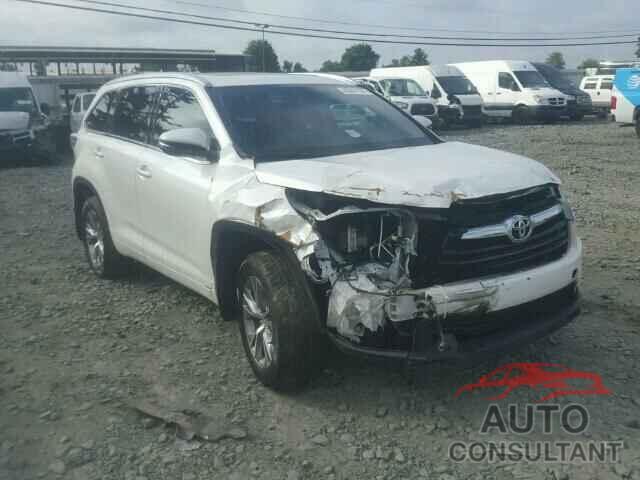 TOYOTA HIGHLANDER 2015 - 5TDJKRFH9FS107280