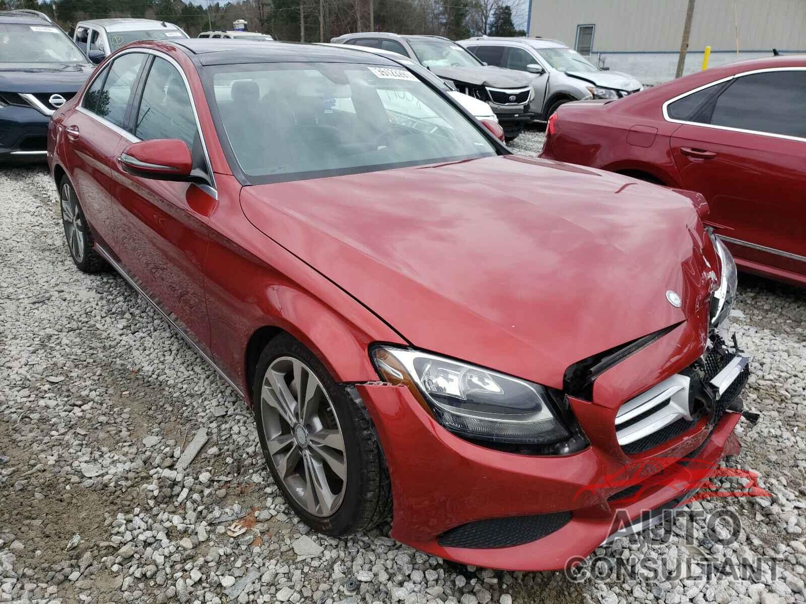 MERCEDES-BENZ C CLASS 2016 - 55SWF4JB6GU113915