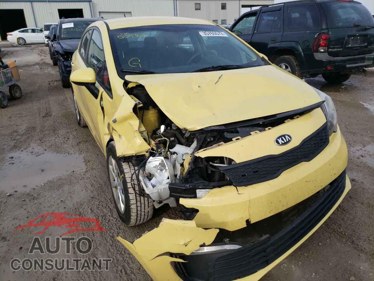 KIA RIO 2016 - KNADM4A38G6554302