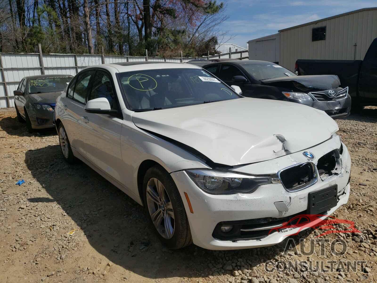 BMW 3 SERIES 2016 - WBA8E3C51GK501889