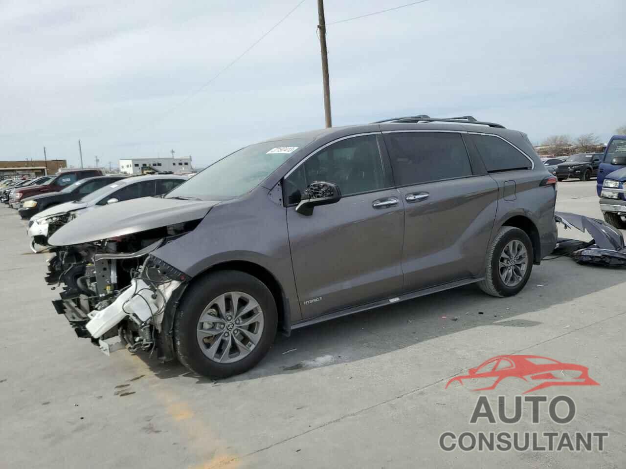 TOYOTA SIENNA 2021 - 5TDYRKEC2MS066057