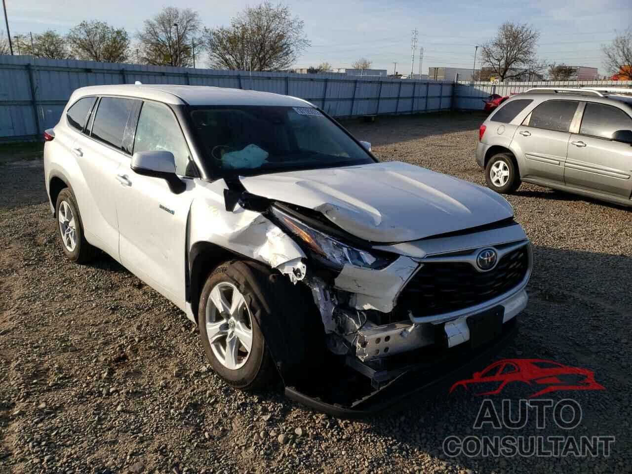 TOYOTA HIGHLANDER 2020 - 5TDZARAHXLS501914