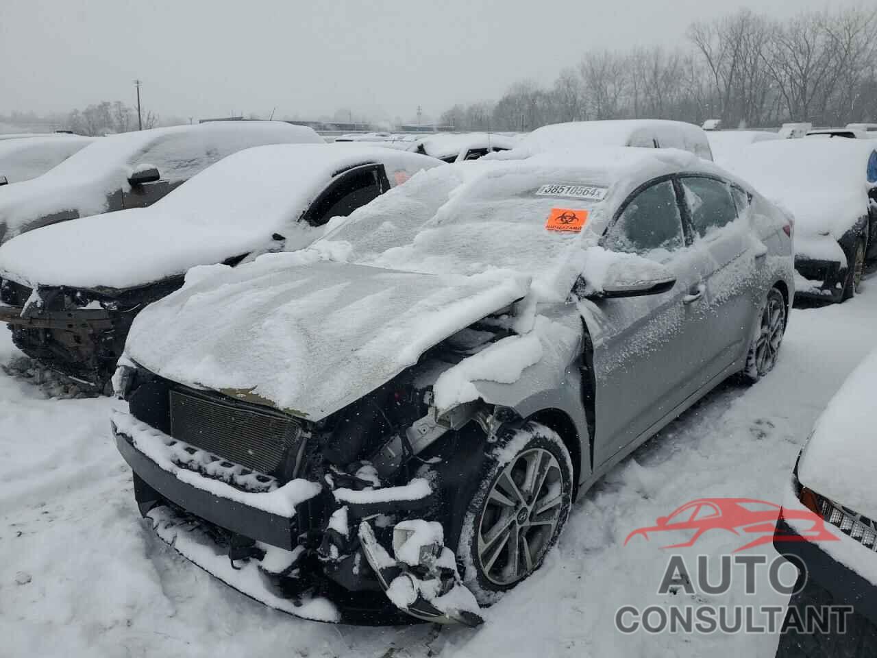 HYUNDAI ELANTRA 2017 - 5NPD84LFXHH153856