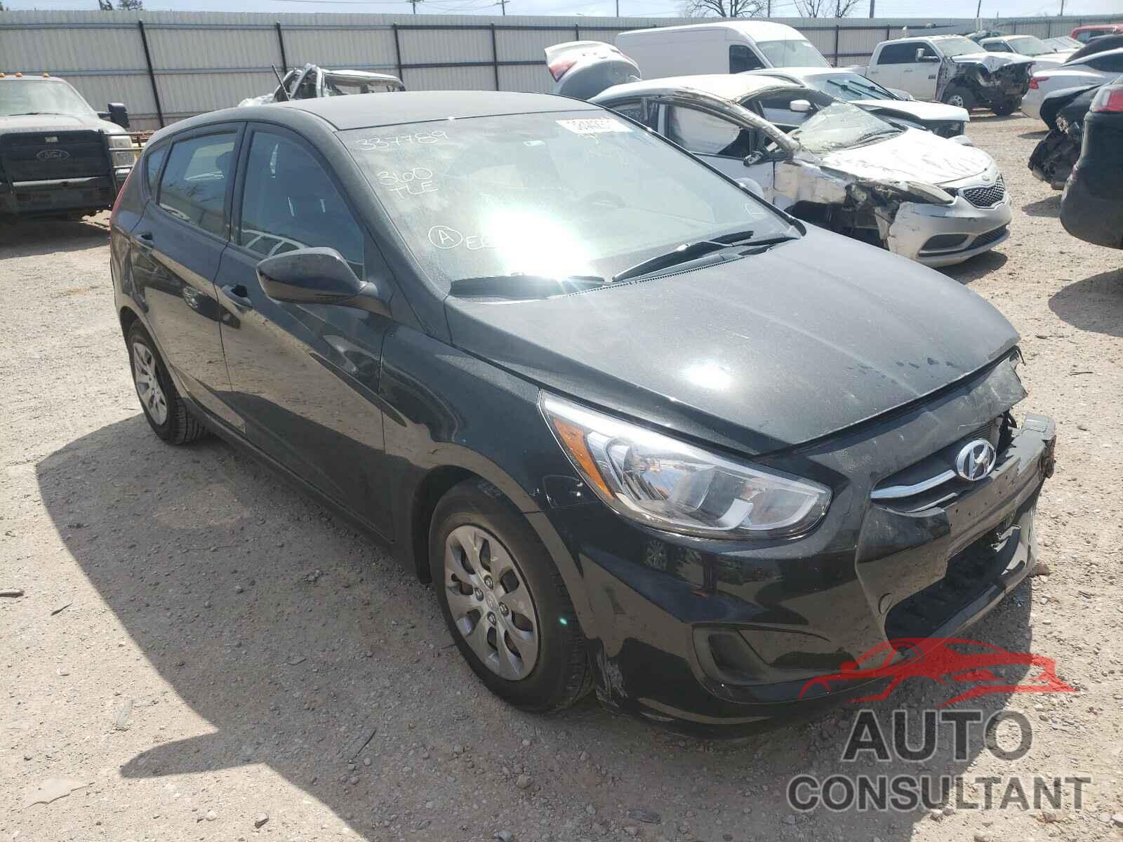 HYUNDAI ACCENT 2017 - KMHCT5AE5HU337789