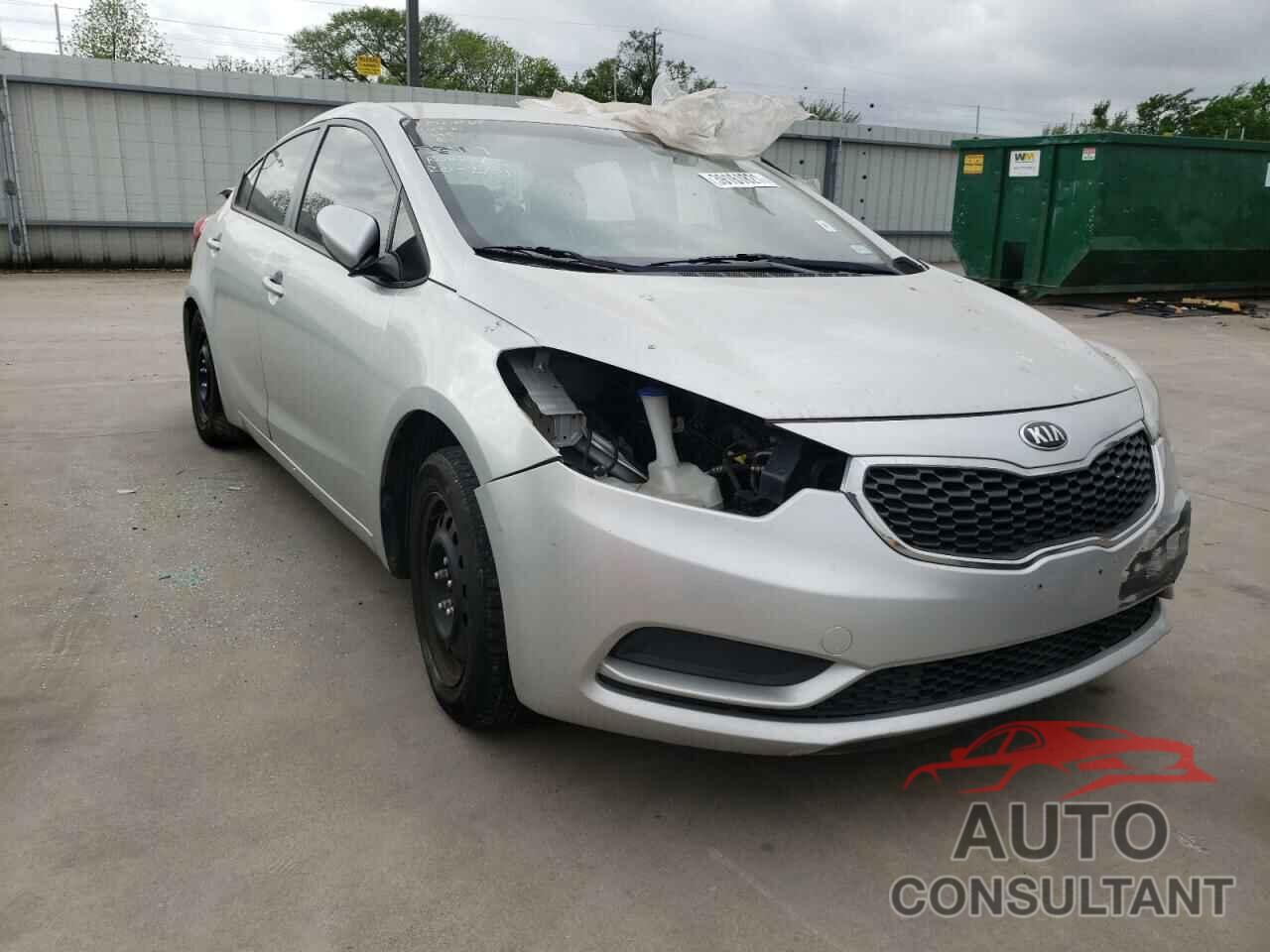 KIA FORTE 2016 - KNAFK4A64G5493397
